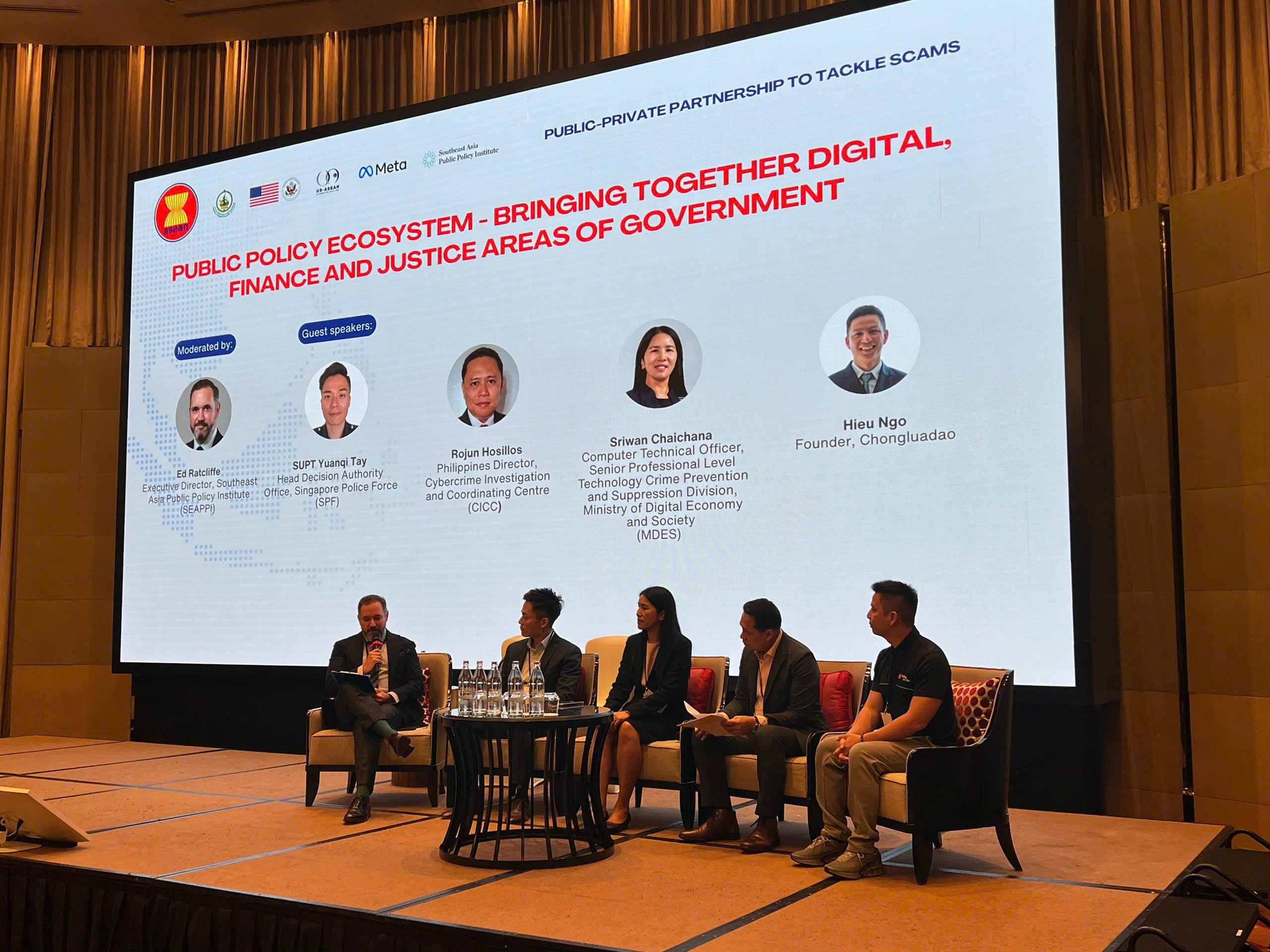 Chống Lừa Đảo tham gia Hội thảo ASEAN về hợp tác công - tư trong phòng chống lừa đảo